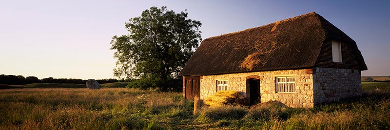 Photograph of Avebury barn, Wiltshire